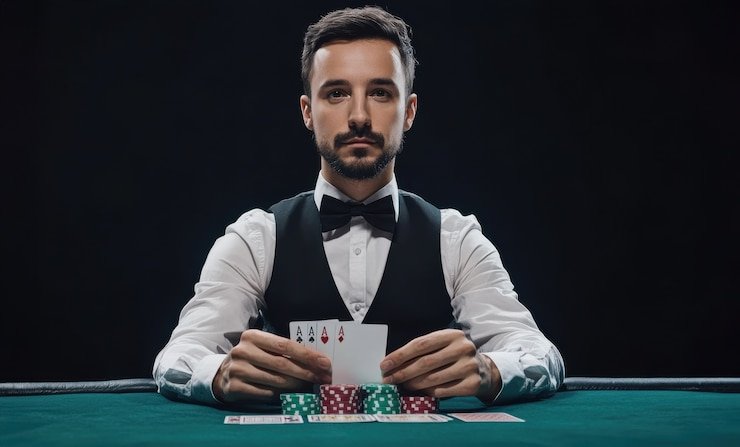 Ilustrasi permainan yang bertanggung jawab dengan perlindungan data pengguna dalam platform liga8et
